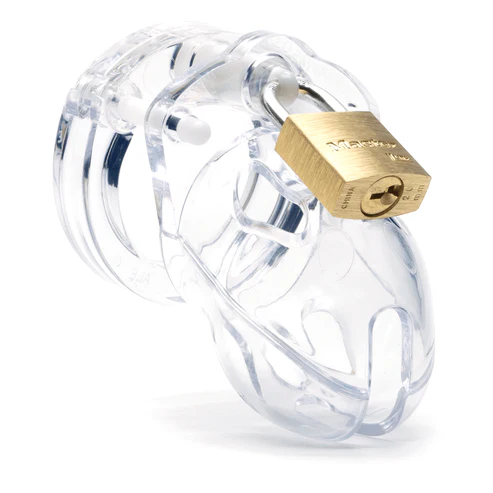 Chastity Kits - Mr. Stubb Clear Kit with 1 3/4" Cage Length