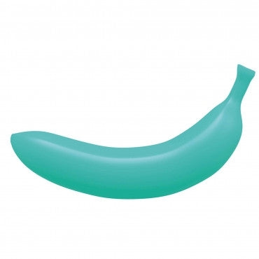 LoveToLove Oh Oui Banana Dildo In Banana Bag - Blue Lagoon (MSRP CAD$74.99)
