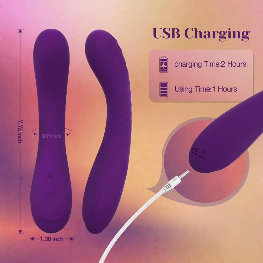 G Vibe G Spot Dildo Vibrator Purple