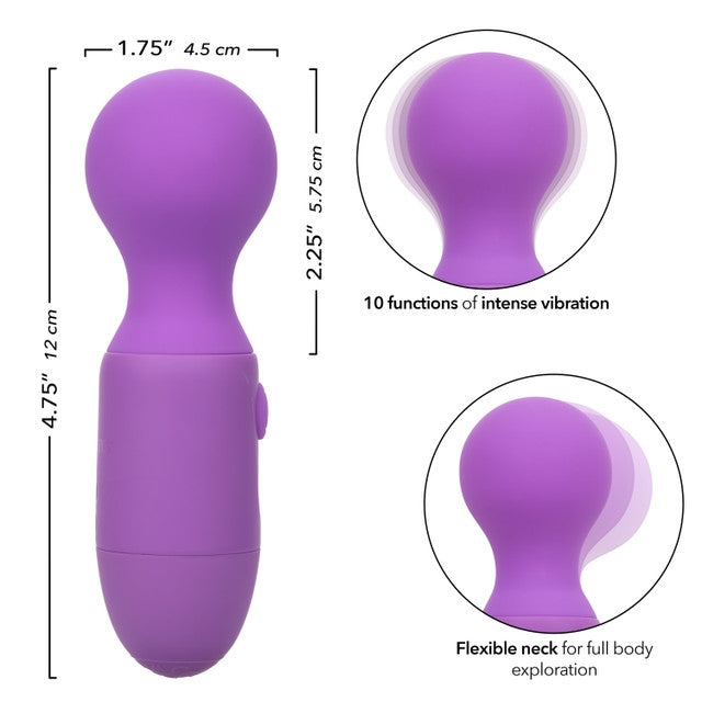 California Exotic First Time Rechargeable Massager - Purple