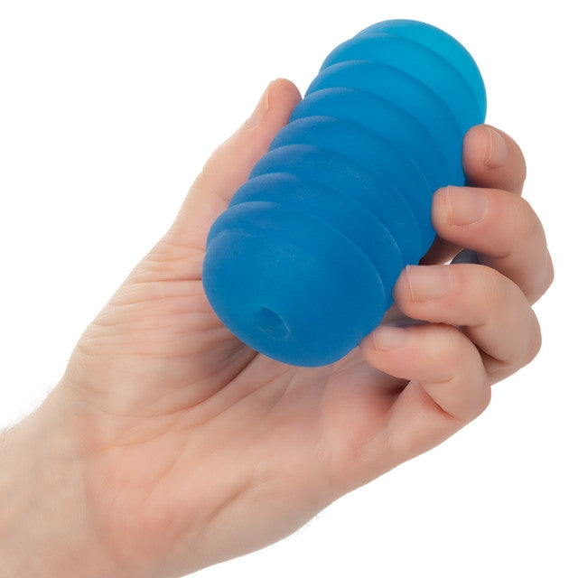 Pop Sock Ribbed - Blue