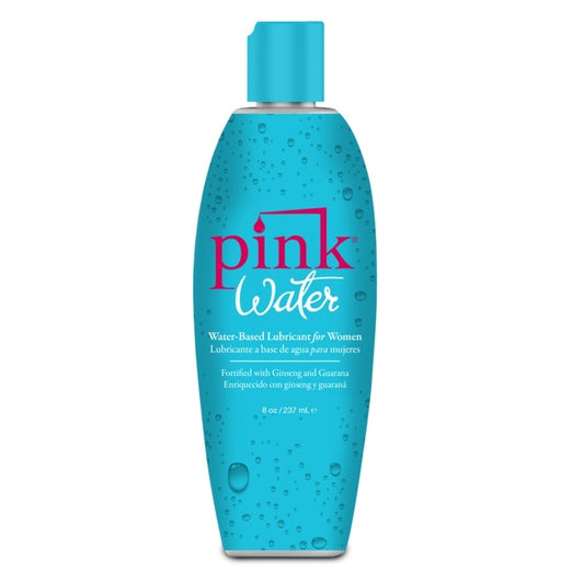 Pink Water 8.0 oz Flip-top Bottle