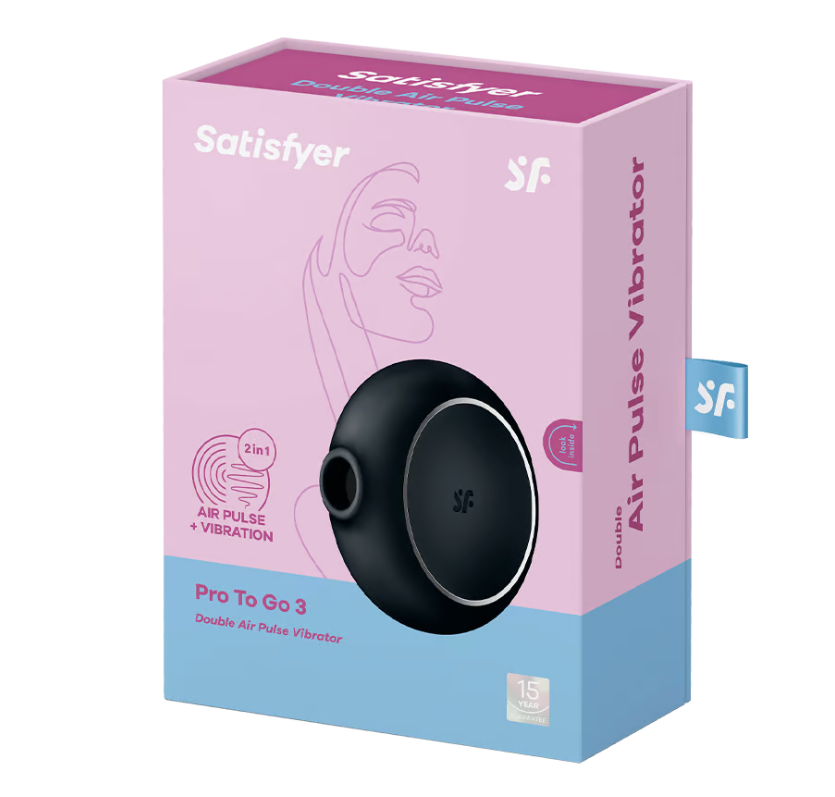 Satisfyer Pro To Go 3 Black