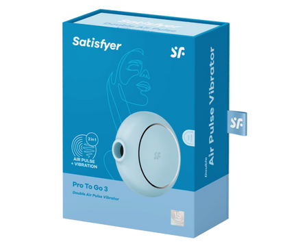 Satisfyer Pro To Go 3 Blue