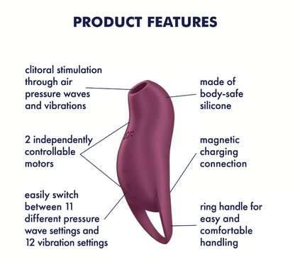 Satisfyer Pocket Pro 1 Purple