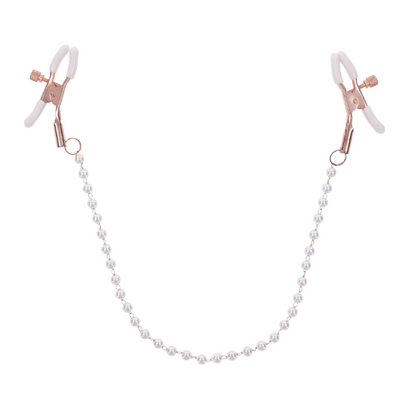 Sportsheets - Peaches 'n CreaMe Pearl Nipple Clamps