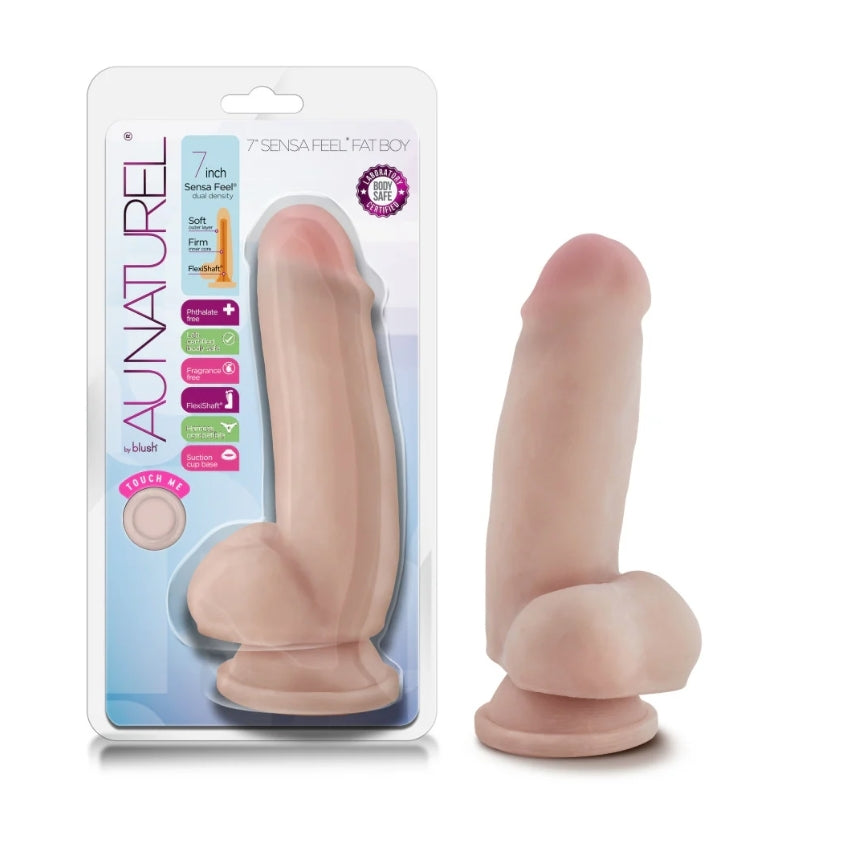Blush - Au Naturel - 7" Sensa Feel Fat Boy - Beige