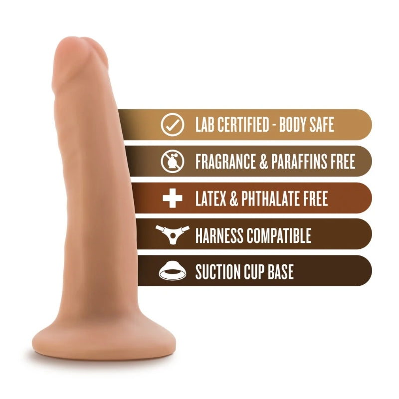 Blush - Dr. Skin - 5.5" Cock With Suction Cup - Vanilla