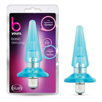 Blush - B Yours - Basic Vibra Plug - Blue