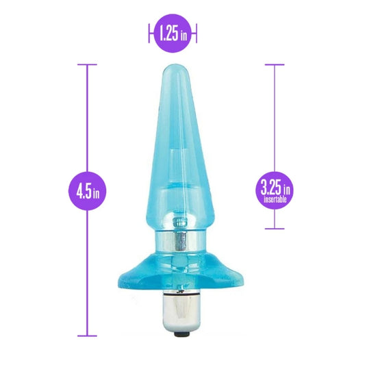 Blush - B Yours - Basic Vibra Plug - Blue