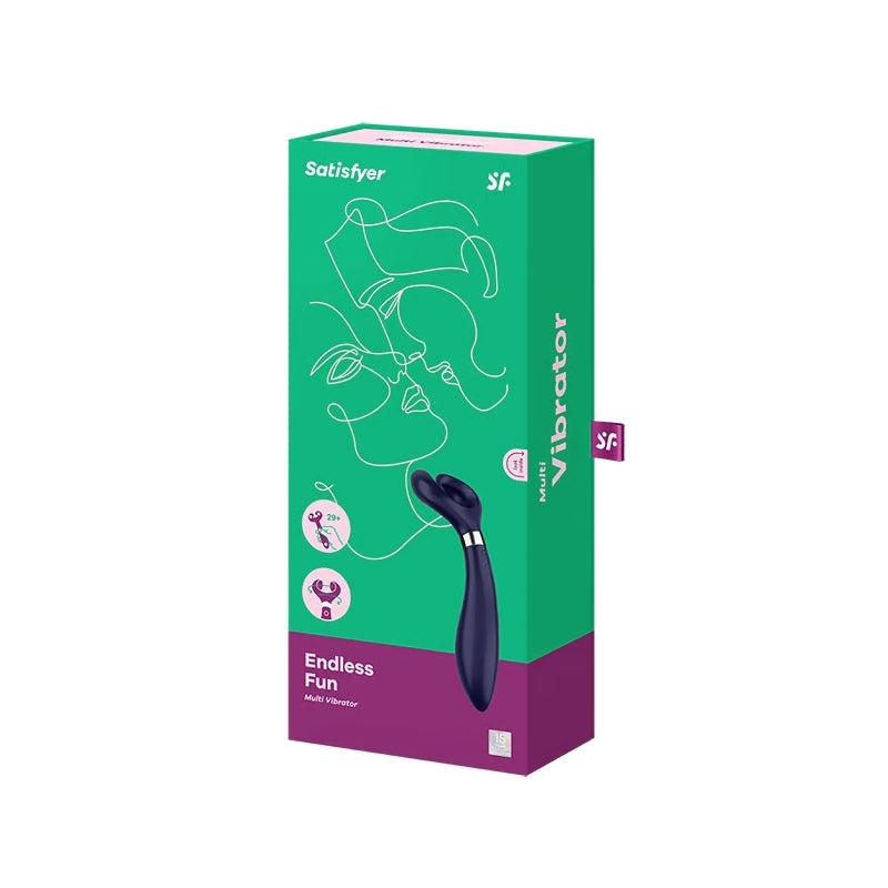 Satisfyer Endless Fun - Blue (Partner Multifun 3)
