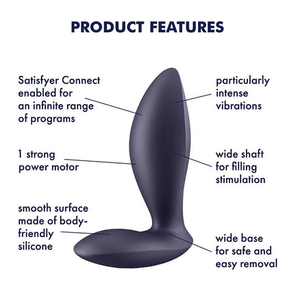 Satisfyer Power Plug Plum