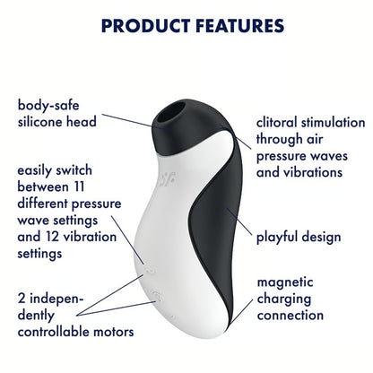 Satisfyer Orca Black & White