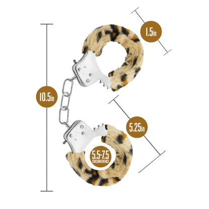 Blush - Temptasia - Beginner Cuffs - Leopard