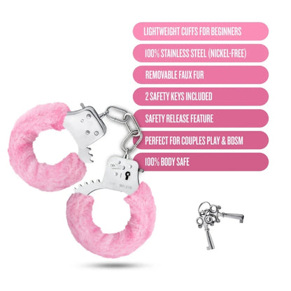 Blush - Temptasia - Beginner Cuffs - Pink
