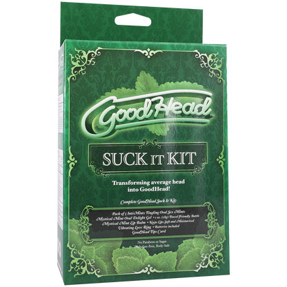 GoodHead Suck It Kit For Him Multi-Colored Mystical Mint