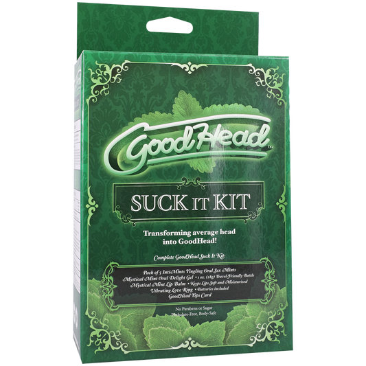 GoodHead Suck It Kit For Him Multi-Colored Mystical Mint