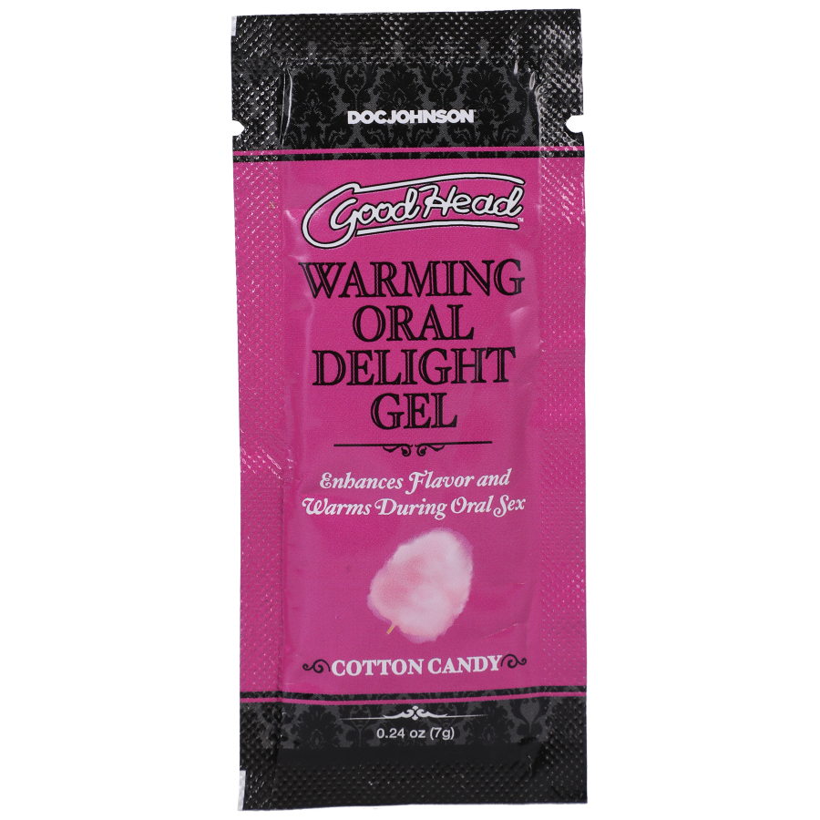 GoodHead Warming Head Oral Delight Gel 6 Pack 0.24oz.