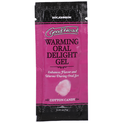 GoodHead Warming Head Oral Delight Gel 6 Pack 0.24oz.