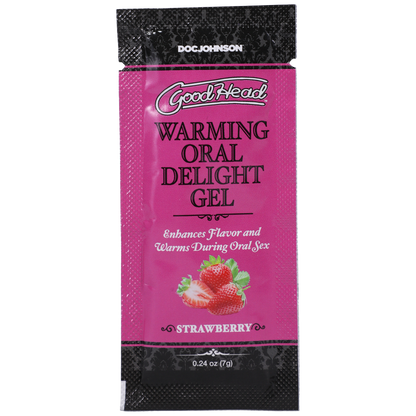GoodHead Warming Head Oral Delight Gel 6 Pack 0.24oz.