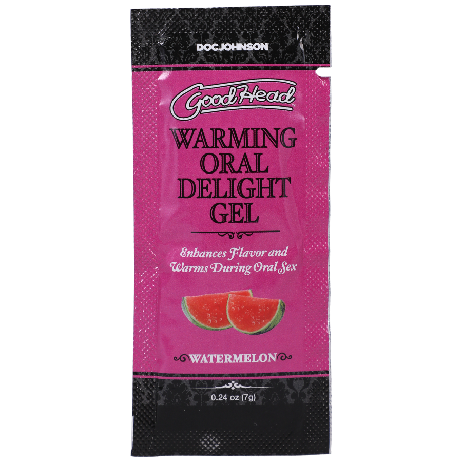 GoodHead Warming Head Oral Delight Gel 6 Pack 0.24oz.