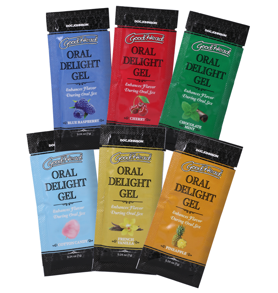 GoodHead Oral Delight Gel 6-Pack 0.24oz. Green