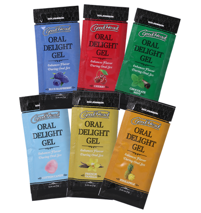 GoodHead Oral Delight Gel 6-Pack 0.24oz. Green