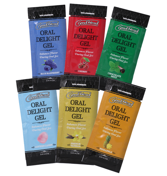 GoodHead Oral Delight Gel 6-Pack 0.24oz. Green