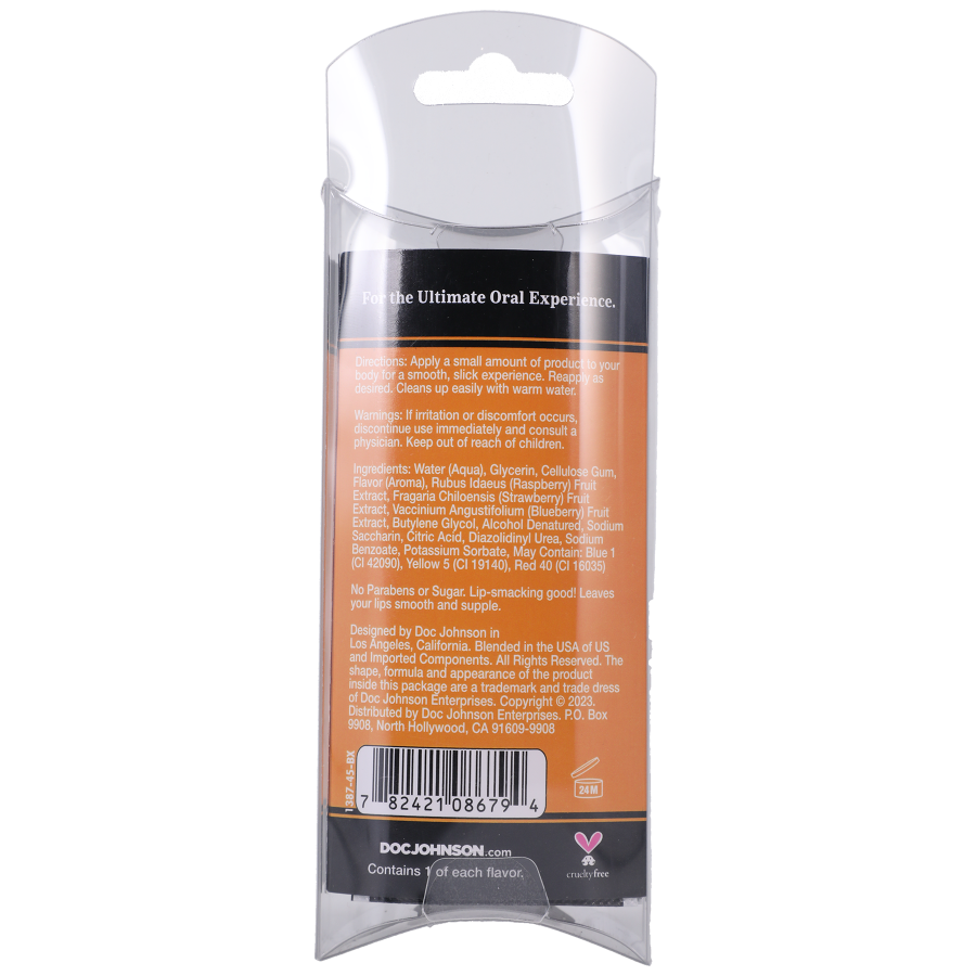 GoodHead Oral Delight Gel 6-Pack 0.24oz. Orange
