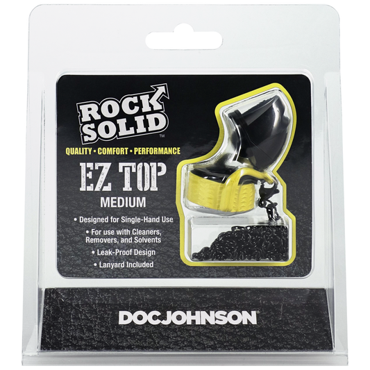 Rock Solid - EZ Top - Medium - Black/Yellow