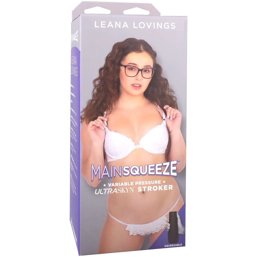 Main Squeeze Leana Lovings ULTRASKYN Stroker Pussy Vanilla