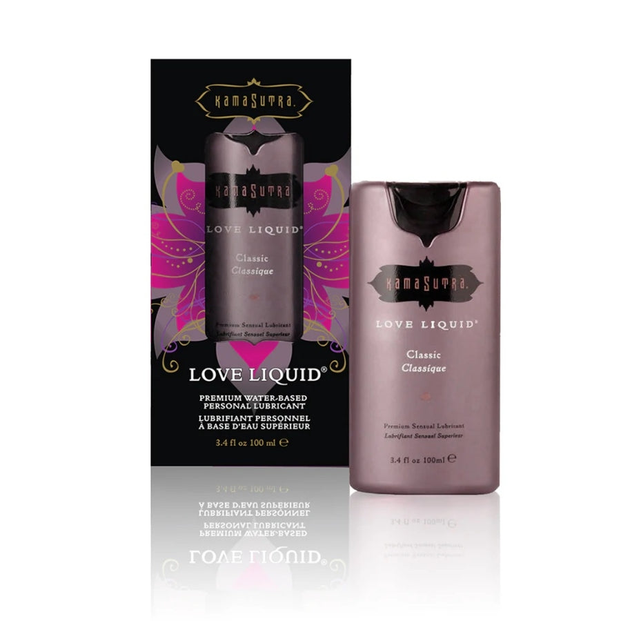 KamaSutra - Love Liquid Premium Water-Based Lubricant 3.4 fl oz/100mL