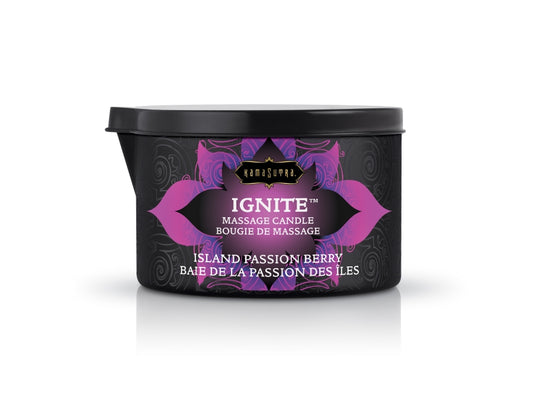 Kama Sutra KamaSutra - Ignite Massage Candle Island Passion Berry 6oz/170g