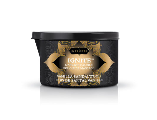 Kama Sutra KamaSutra - Ignite Massage Candle Vanilla Sandalwood 6oz/170g