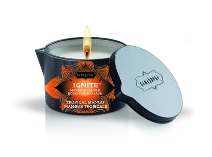 KamaSutra - Ignite Massage Candle Tropical Mango 6oz/170g