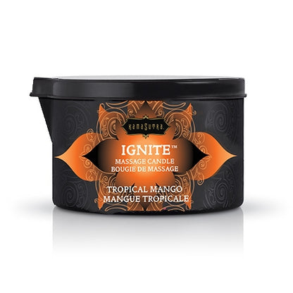 KamaSutra - Ignite Massage Candle Tropical Mango 6oz/170g