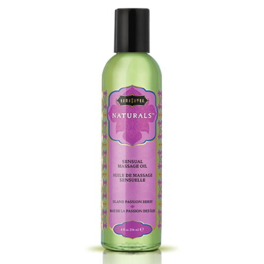 KamaSutra - Naturals Massage Oil Island Passion Berry 8 fl oz/236mL