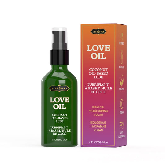 KamaSutra - Love Oil Coconut Oil Based 2 fl oz/59mL