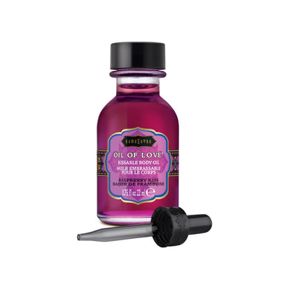 KamaSutra - Oil of Love Raspberry Kiss 0.75 fl oz/22mL
