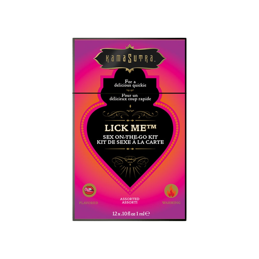 KamaSutra - SexToGo 12-Packet Set Lick Me