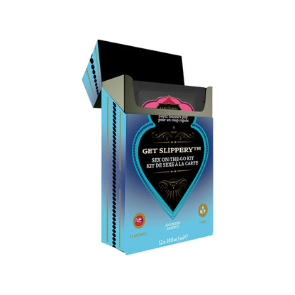 KamaSutra - SexToGo 12-Packet Set Get Slippery