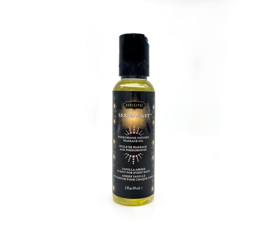 KamaSutra - Sex Magnet Pheromone Massage Oil Vanilla Amber 2 fl oz/59mL