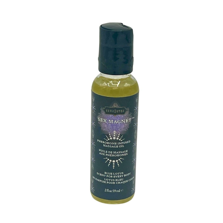 KamaSutra - Sex Magnet Pheromone Massage Oil Blue Lotus 2 fl oz/59mL