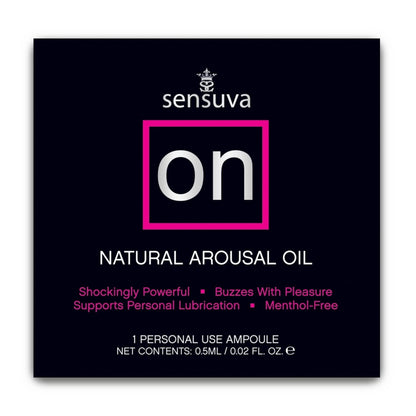 Sensuva - On for Her Ampoule Packet