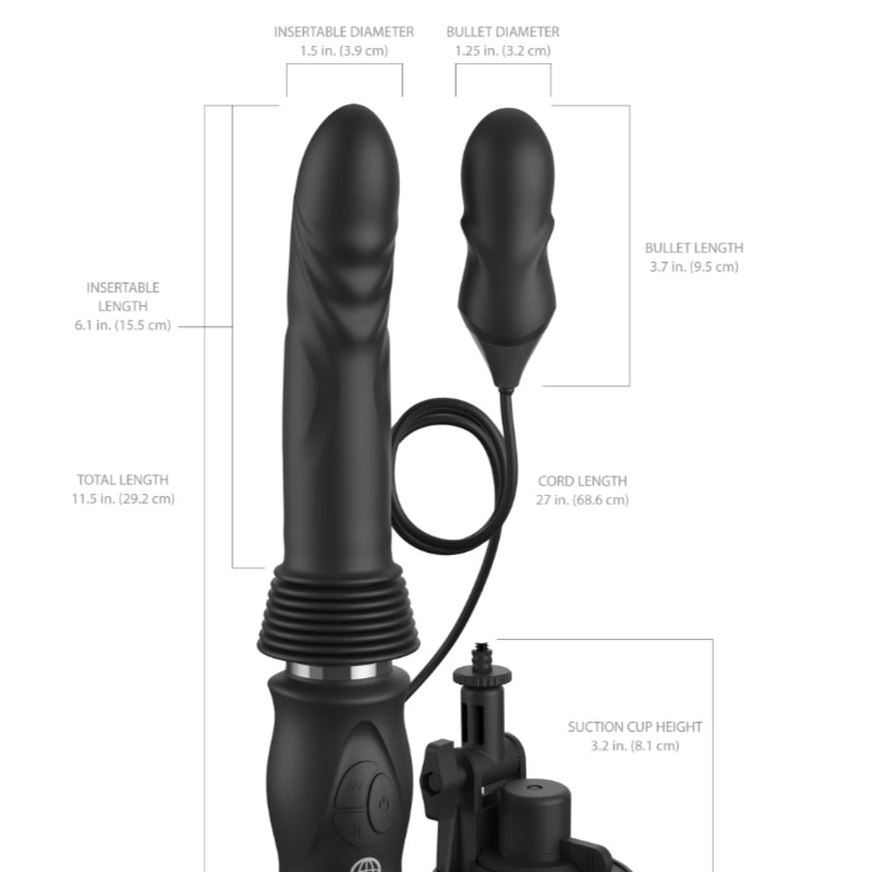 FF Ultimate Silicone Thruster Black