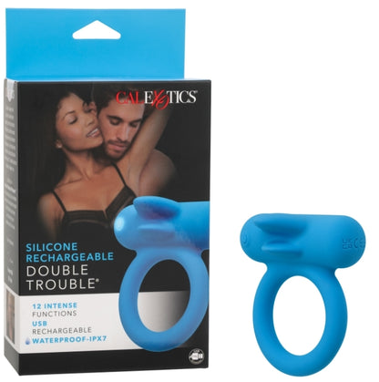 Silicone Rechargeable Double Trouble
