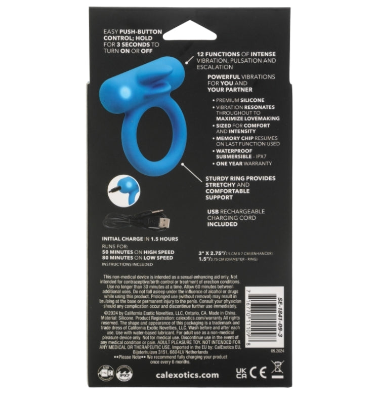 Silicone Rechargeable Double Trouble