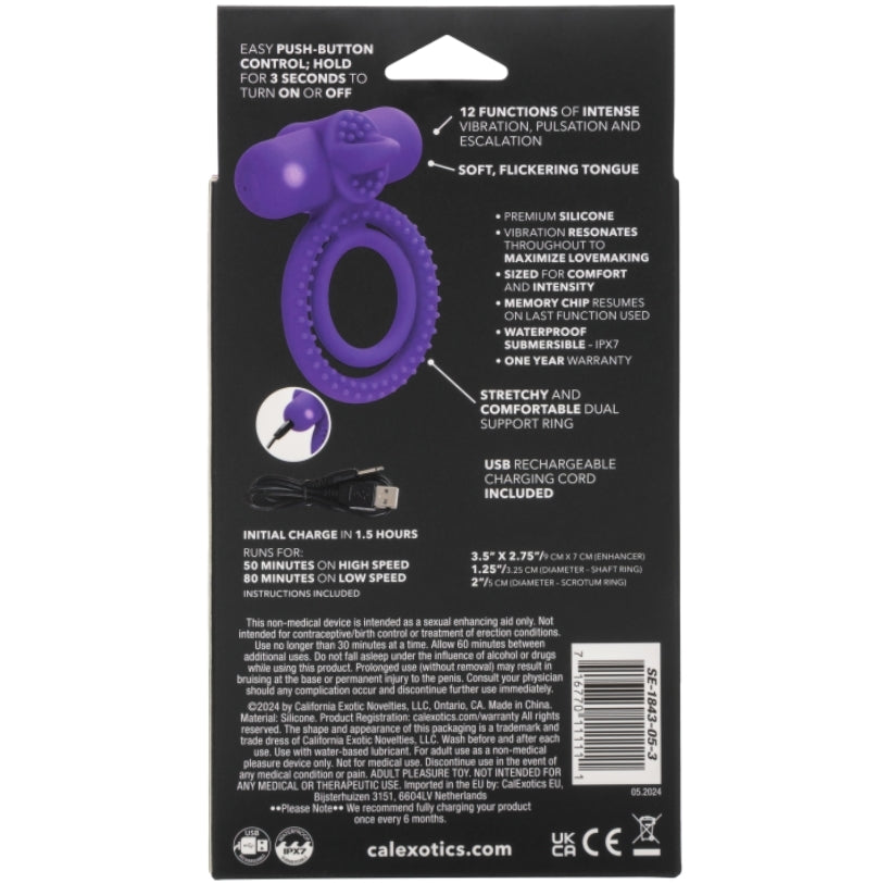 Silicone Rechargeable Dual Climaxer