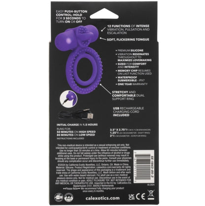 Silicone Rechargeable Dual Climaxer