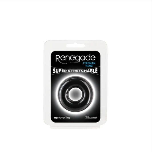 NS - Renegade - Fireman Ring - Small - Black